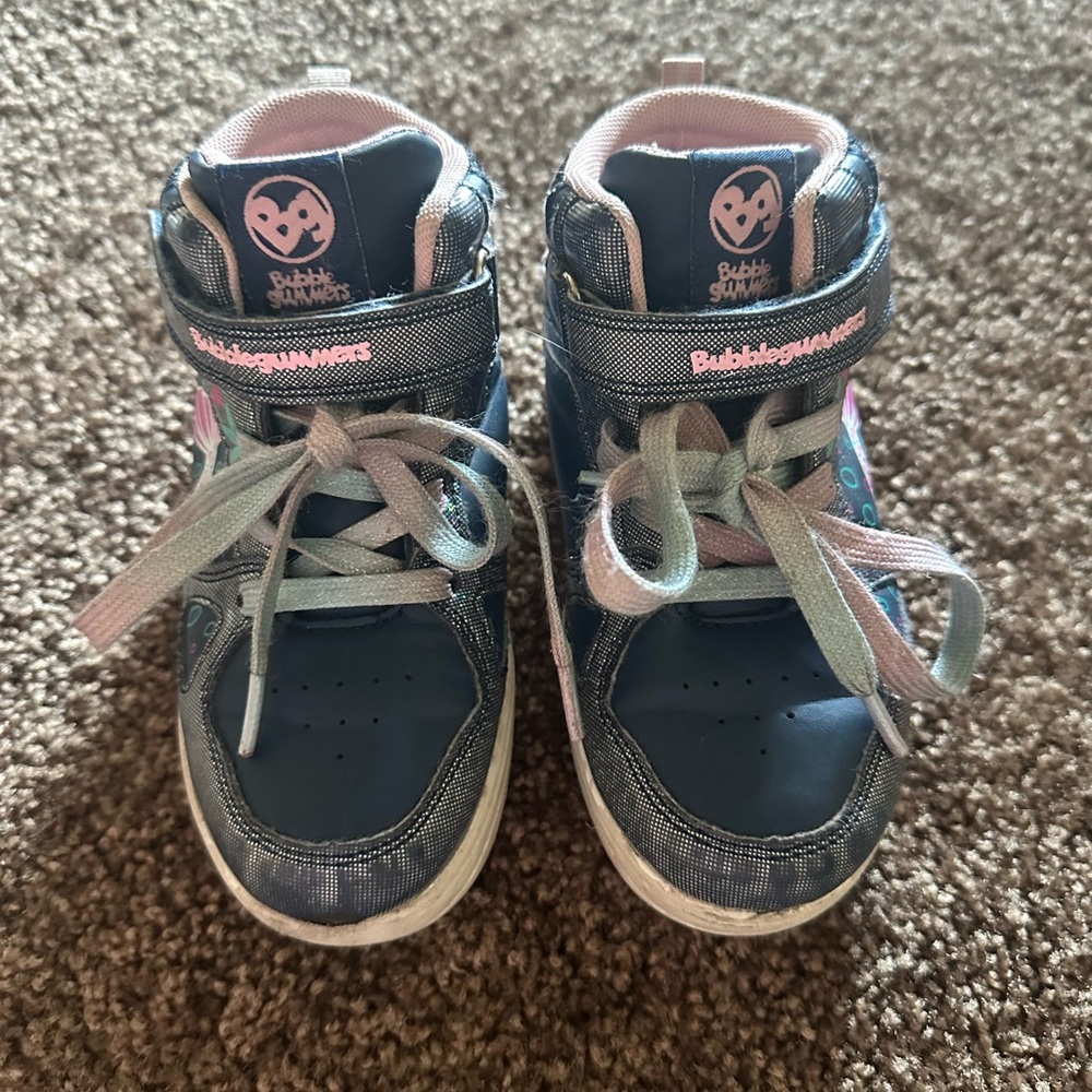Bubble gummers high top sneakers.